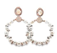 Orecchini Cianfrone Gioielli Donna in Argento Perla CRISOR006 - CRISOR006